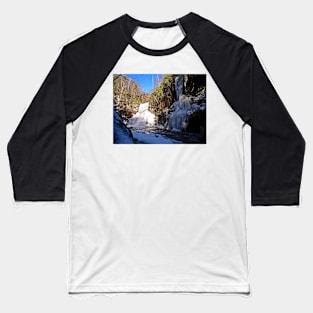 Flowing And Frozen Baseball T-Shirt